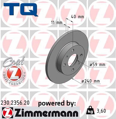 Brake Disc (TQ-BD0028)