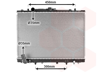 Radiator, engine cooling (TQ-32002157)