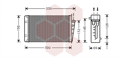 Heat Exchanger, interior heating (TQ-01006015)