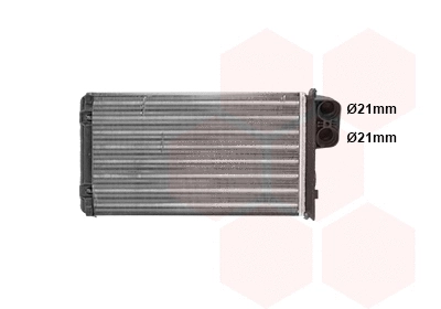 Heat Exchanger, interior heating (TQ-43006170)