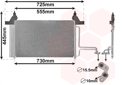 Condenser, air conditioning (TQ-17005253)