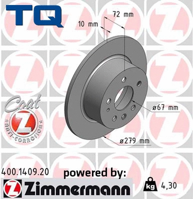 Brake Disc (TQ-BD0668)