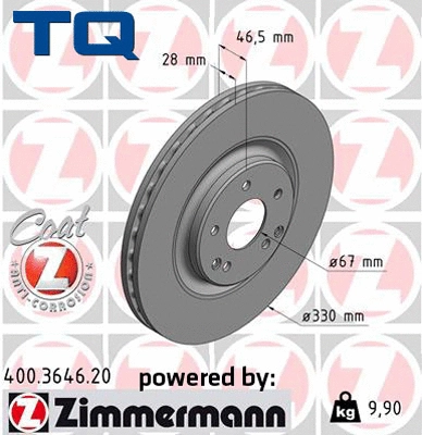 Brake Disc (TQ-BD0732)