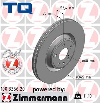Brake Disc (TQ-BD0174)