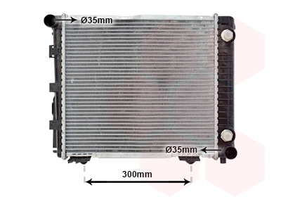 Radiator, engine cooling (TQ-30002066)