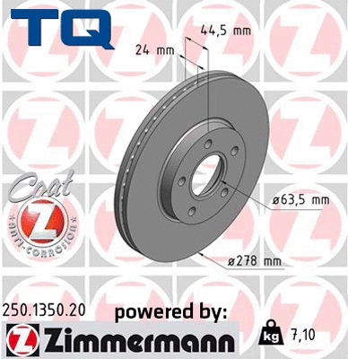 Brake Disc (TQ-BD0472)