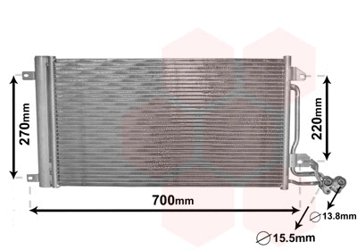 Condenser, air conditioning (TQ-49005038)