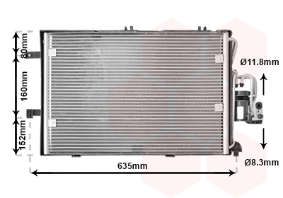Condenser, air conditioning (TQ-37005309)