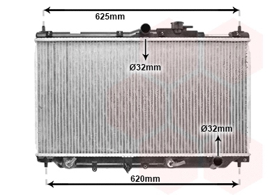 Radiator, engine cooling (TQ-25002017)