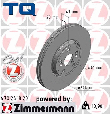 Brake Disc (TQ-BD0996)