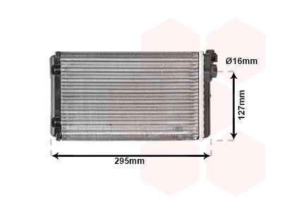Heat Exchanger, interior heating (TQ-37006116)