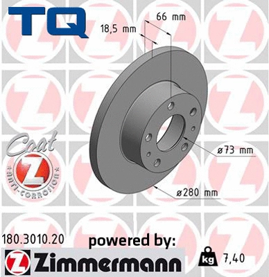 Brake Disc (TQ-BD0366)