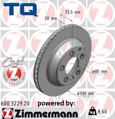 Brake Disc (TQ-BD1175)