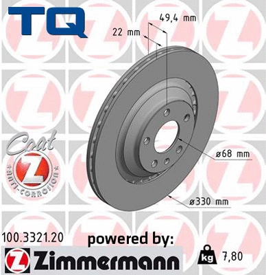 Brake Disc (TQ-BD0156)