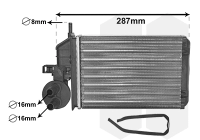 Heat Exchanger, interior heating (TQ-17006259)