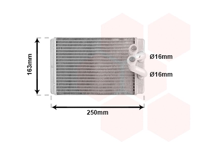 Heat Exchanger, interior heating (TQ-82006232)