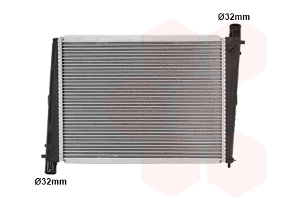 Radiator, engine cooling (TQ-59002127)
