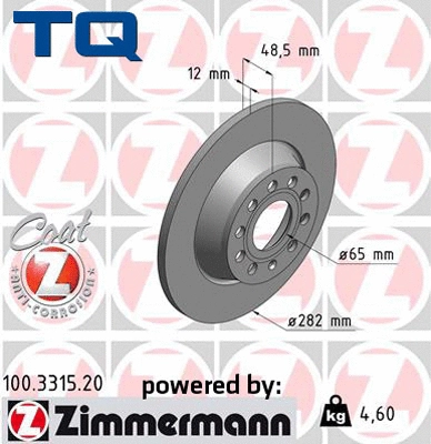 Brake Disc (TQ-BD0008)
