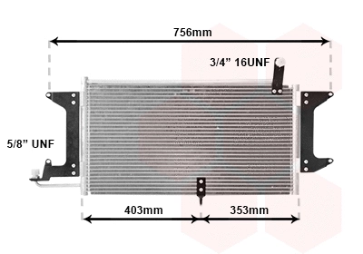 Condenser, air conditioning (TQ-58005141)
