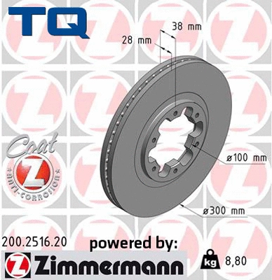 Brake Disc (TQ-BD0400)