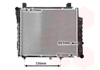 Radiator, engine cooling (TQ-30002155)