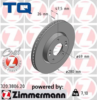 Brake Disc (TQ-BD0052)