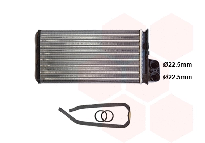 Heat Exchanger, interior heating (TQ-40006015)