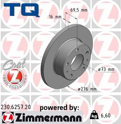 Brake Disc (TQ-BD0448)