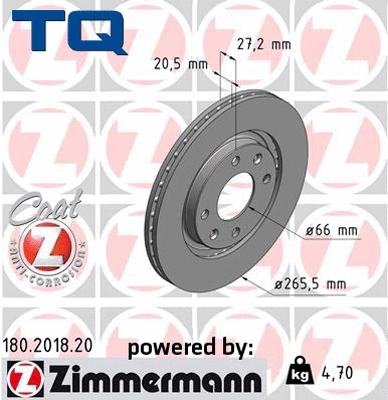 Brake Disc (TQ-BD0363)