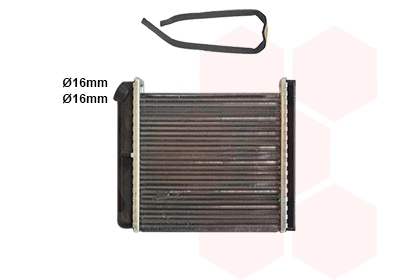 Heat Exchanger, interior heating (TQ-37006206)