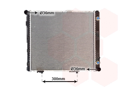 Radiator, engine cooling (TQ-30002068)