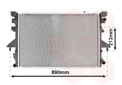 Radiator, engine cooling (TQ-58002232)