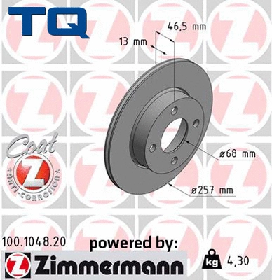 Brake Disc (TQ-BD0111)