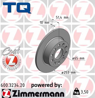 Brake Disc (TQ-BD0105)