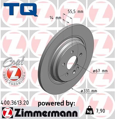 Brake Disc (TQ-BD0703)