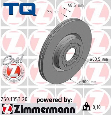 Brake Disc (TQ-BD0044)