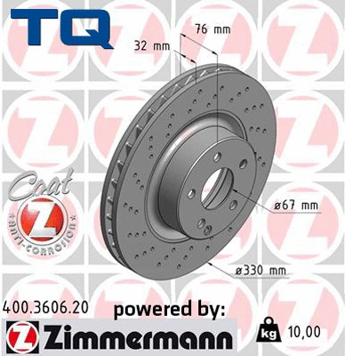 Brake Disc (TQ-BD0696)
