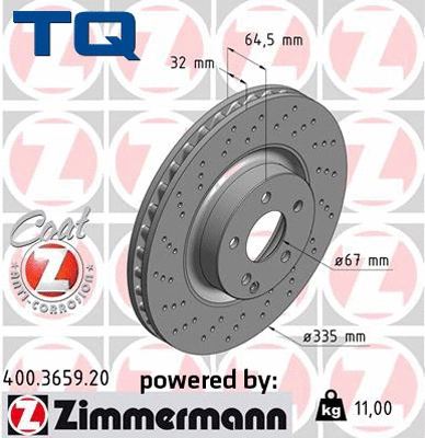 Brake Disc (TQ-BD0745)