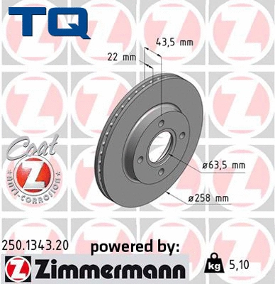 Brake Disc (TQ-BD0039)