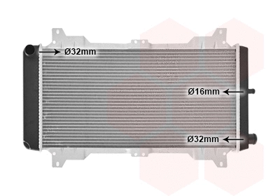 Radiator, engine cooling (TQ-18002047)