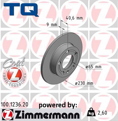 Brake Disc (TQ-BD0005)