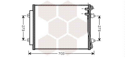 Condenser, air conditioning (TQ-58005226)