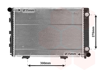 Radiator, engine cooling (TQ-30002110)