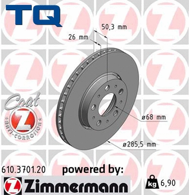 Brake Disc (TQ-BD1206)