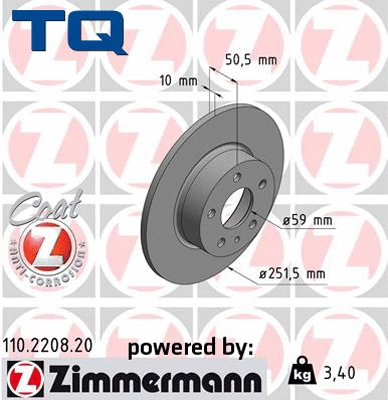 Brake Disc (TQ-BD0012)