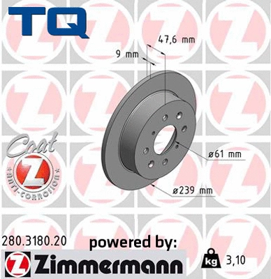 Brake Disc (TQ-BD0531)