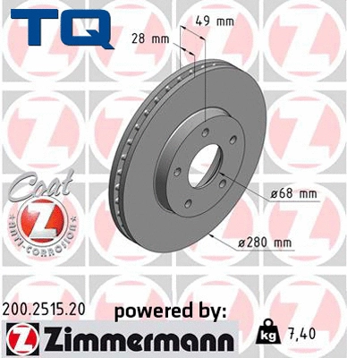 Brake Disc (TQ-BD0399)