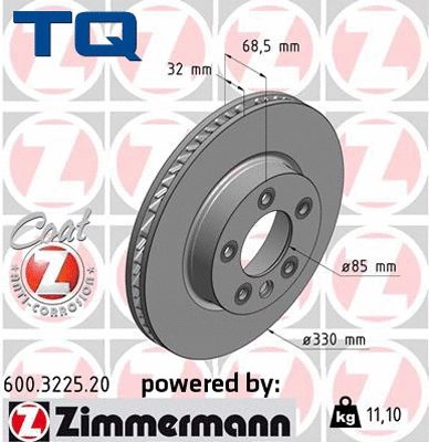 Brake Disc (TQ-BD1171)