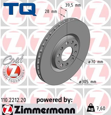 Brake Disc (TQ-BD0190)