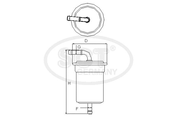 Fuel Filter (ST 6114)